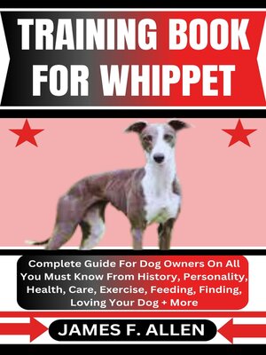 cover image of TRAINING BOOK FOR WHIPPET